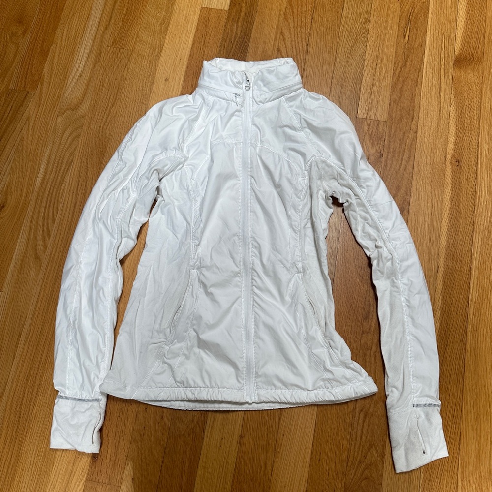 While Lululemon Jacket